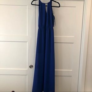 Bright blue Maxi dress